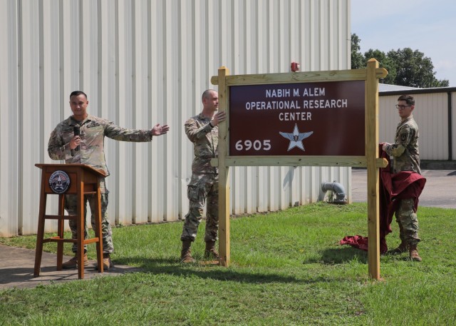 Dr. Alem Memorialized with Building Name