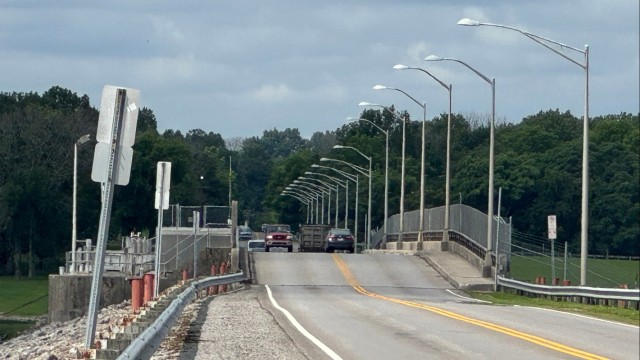 Bell Road over J. Percy Priest Dam closing for inspection