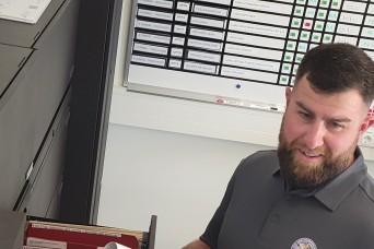 Soldier for Life back in Brunssum Netherlands as LRC Benelux’s property book officer