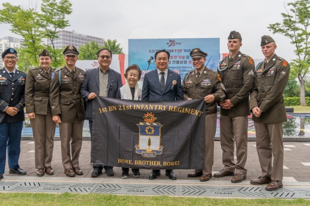 75th Task Force Smith Memorial Ceremony