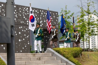 Eighth Army, 25th ID Soldiers participate in Task Force Smith 75th anniversary ceremony