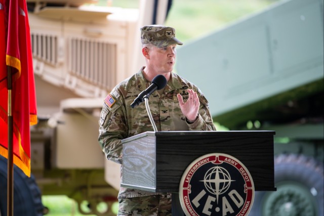 Lewis takes command of Letterkenny Army Depot