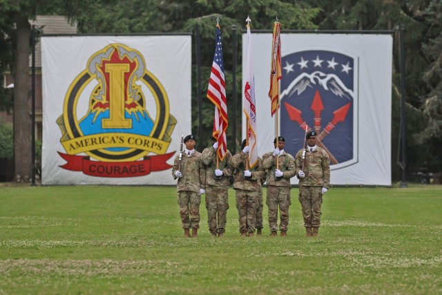 593d Corps Sustainment Command Change of Command