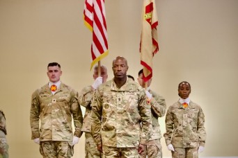 Garrison Sgt. Maj Takes Responsibility
