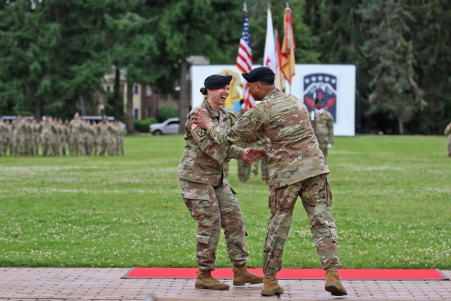 593d Corps Sustainment Command Change of Command