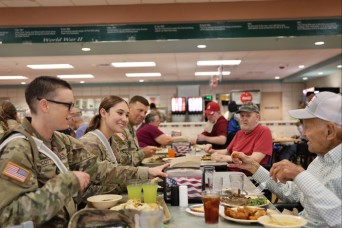 Fort Rucker connects Soldiers and Veterans at Legacy Lunch