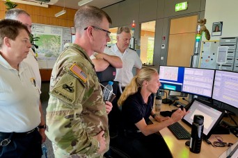 City of Wiesbaden Fire Department showcases bilingual emergency dispatch capabilities, garrison coordination