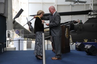 Wilson Honored as 27th Member of Eagle Rising Society at Fort Rucker