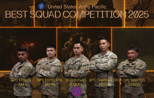 USARPAC Kicks Off Best Squad Competition 2025