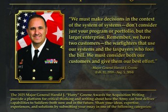 Annual acquisition writing competition drives the dialogue on the important role of acquisition in delivering capabilities to warfighters