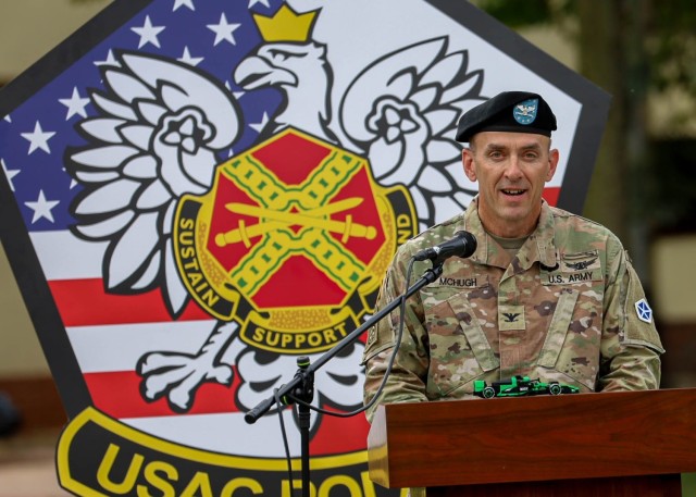 USAG Poland Change of Command anchors garrison on Eastern Flank