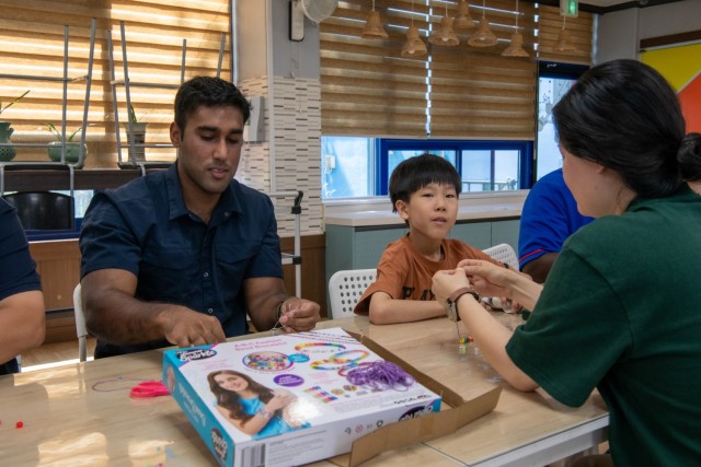 BOSS Soldiers make a difference in their community