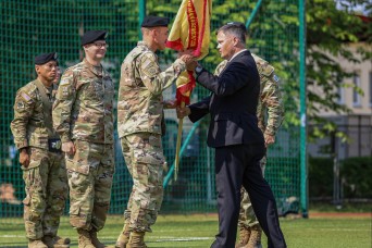 USAG Poland Change of Command anchors garrison on Eastern Flank