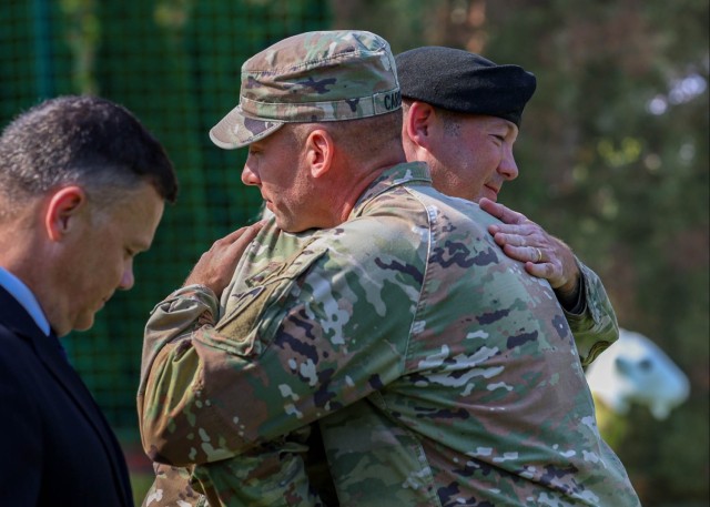 USAG Poland Change of Command anchors garrison on Eastern Flank