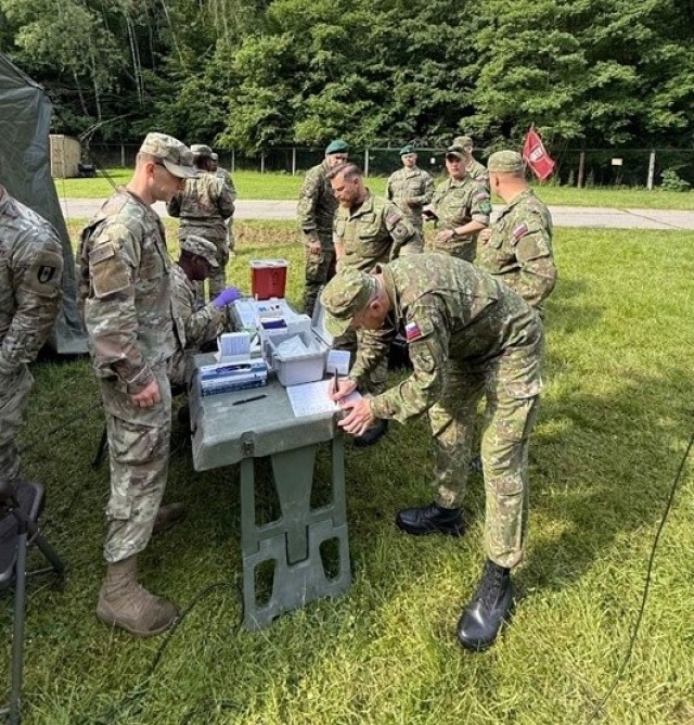 US Army mobile laboratory trains with live CBRN agents during NATO exercise in Europe