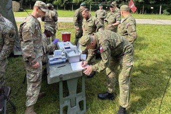 US Army mobile laboratory trains with live CBRN agents during NATO exercise in Europe