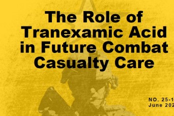 The Role of Tranexamic Acid in Future Combat Casualty Care