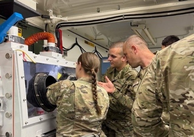 US Army mobile laboratory trains with live CBRN agents during NATO exercise in Europe