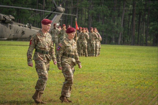 82nd Combat Aviation Brigade (CAB) Change of Command Ceremony