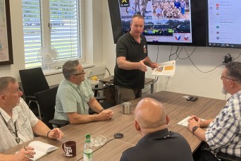 Multifaceted AFSBn-Germany employee with 6 tours, deployments to Germany done it all
