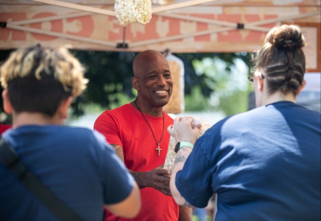 Retiree Supports 53rd Can-Am Festival with Local Flavor