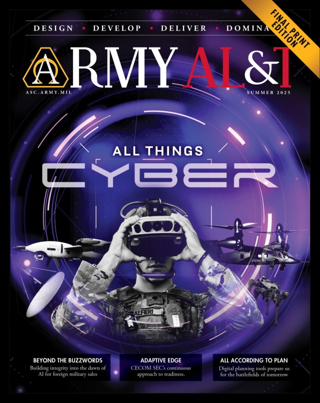 Summer 2025 Issue of Army AL&T Magazine