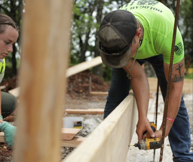 Forming the foundation