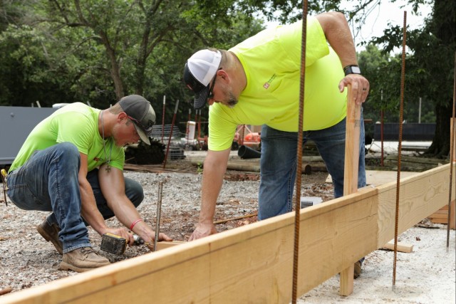 Forming a foundation