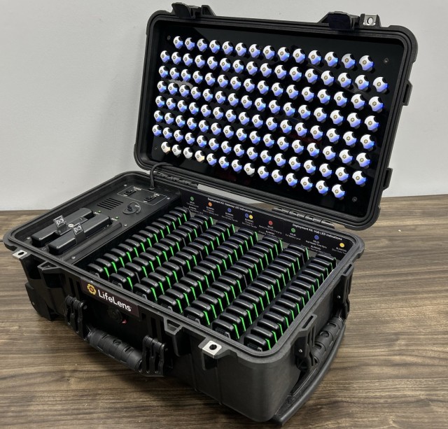 JPEO-CBRND and partners are fielding a wearable device developed by LifeLens Technologies Inc., that delivers real-time, clinical-grade vitals, including heartrate, respiration, and core temperature directly from the warfighter and to their...