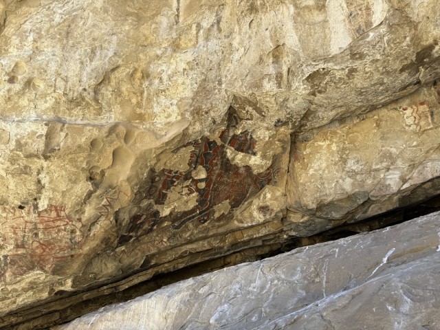 Native American cave art