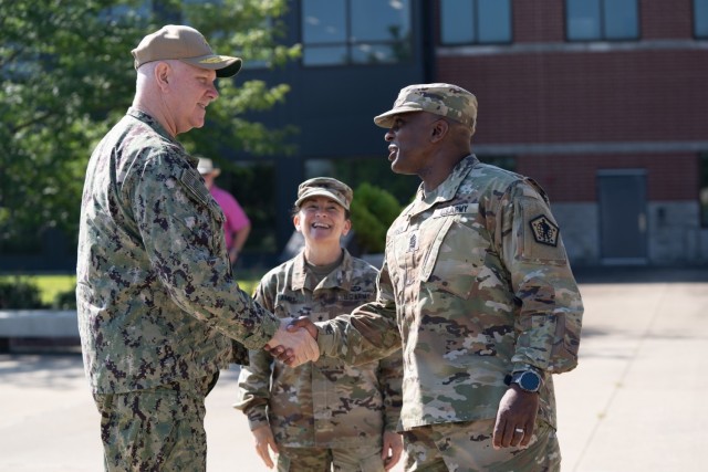 Joint Chiefs of Staff Vice Chair visits with Fort Knox leaders