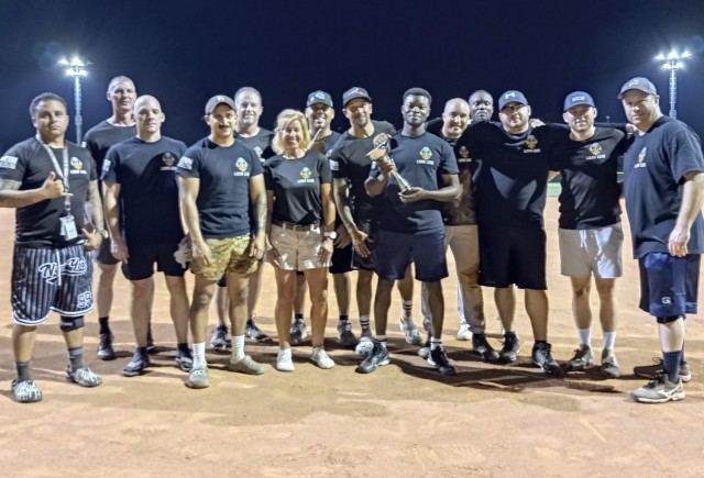 Southern European Task Force G4 placed second in U.S. Army Garrison Italy’s 2025 Intramural Softball tournament
