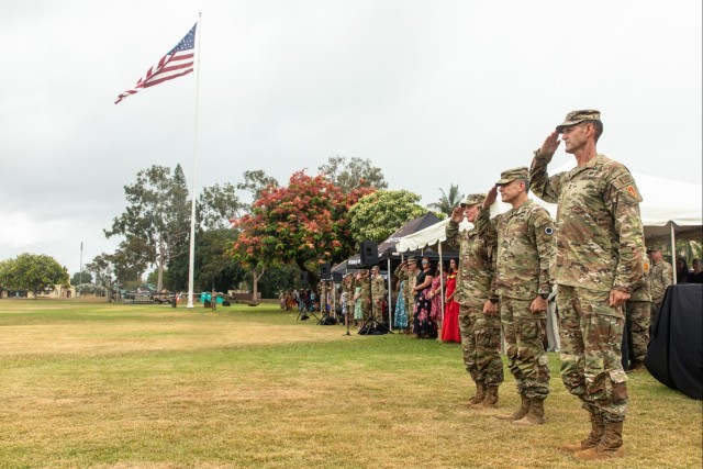 25th Infantry Division Change of Command Ceremony