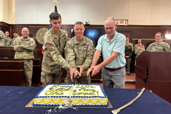 FORT BRAGG, N.C. — The Army's legal team, known as the Judge Advocate General’s Corps, celebrated its 250th birthday with a big ceremony at Fort Bragg’s...
