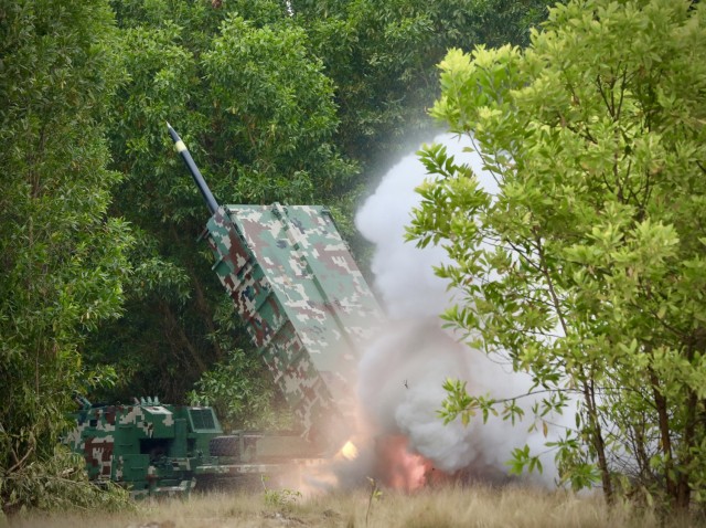 This year’s iteration of the trilateral exercise features a historic first: a long-range precision live-fire event involving a HIMARS platoon from the 45th Field Artillery Brigade, Oklahoma Army National Guard, and a Malaysian Army ASTROS rocket battery. The combined firepower launched from the viscinity of Lumut, targeting an impact zone over the Malacca Strait, showcases the evolving capabilities and interoperability of both forces.