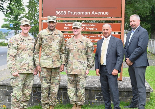 IMCOM acting commanding general tours USAG Rheinland-Pfalz