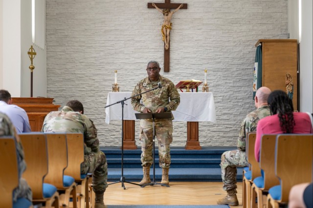 USAG Wiesbaden marks 250 years of spiritual resiliency, family readiness with Army Chaplain Corps birthday picnic