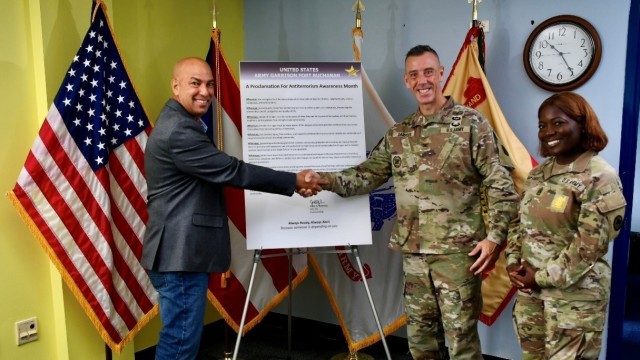 Fort Buchanan Strengthens Collective Security with Antiterrorism Proclamation