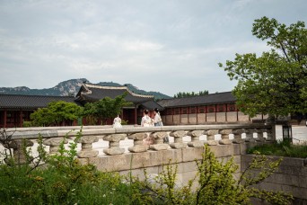 SEOUL – Along the northern rim of one of South Korea’s most modern cities exists a place frozen in time, where buildings, intricately decorated with col...
