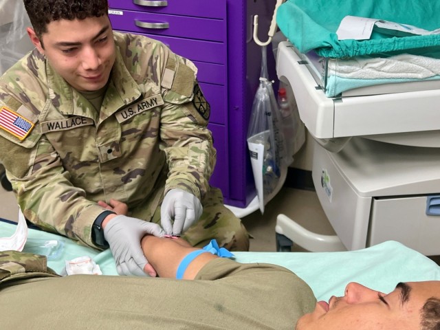 Forged in Readiness: Army Nurse Cadets Train at BJACH