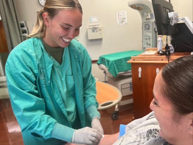 Forged in Readiness: Army Nurse Cadets Train at BJACH