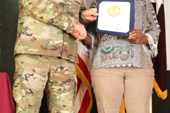 U.S. Army Soldiers and Civilians recognized for service and achievements