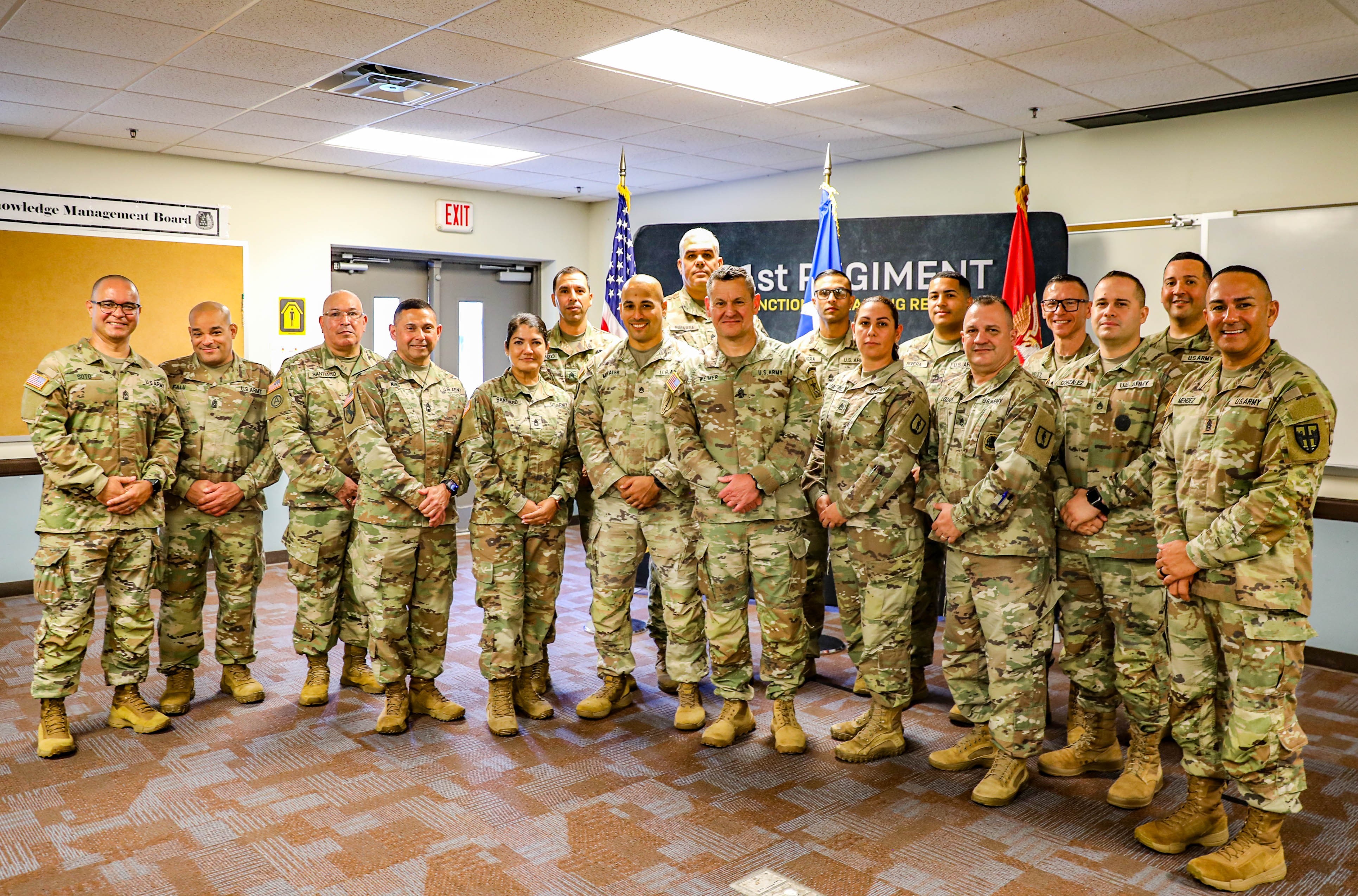 SMA Weimer stresses readiness, unity in Puerto Rico Guard