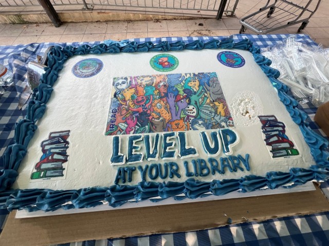 The Vicenza Library celebrated the achievements of 338 summer reading program participants Thursday at Caserma Ederle.