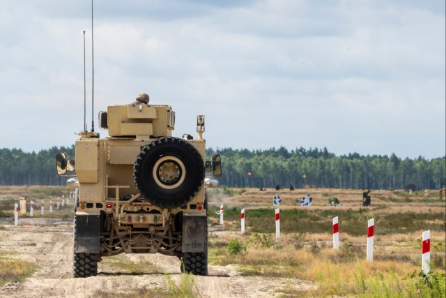 Task Force Muleskinner Soldiers Complete Convoy Protection Platform Gunnery Qualification