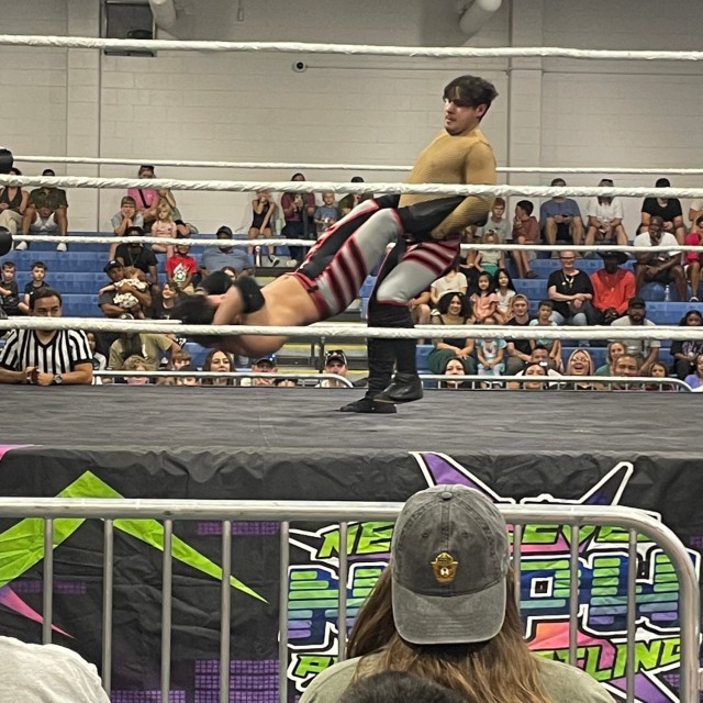 Fort Bragg Families Fired Up by Pro Wrestling Show