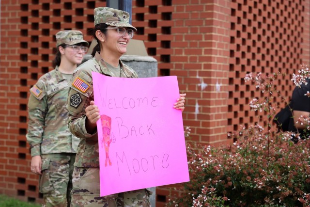 54th Quartermaster Company Soldiers Welcomed Home at Fort Lee