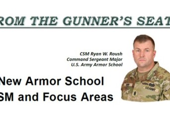 New Armor School CSM and Focus Areas