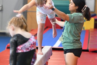 Fort Drum children build balance, confidence with CYS Gymnastics