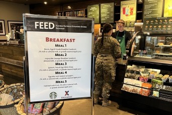 Army pilots program for expanded meal entitlement use